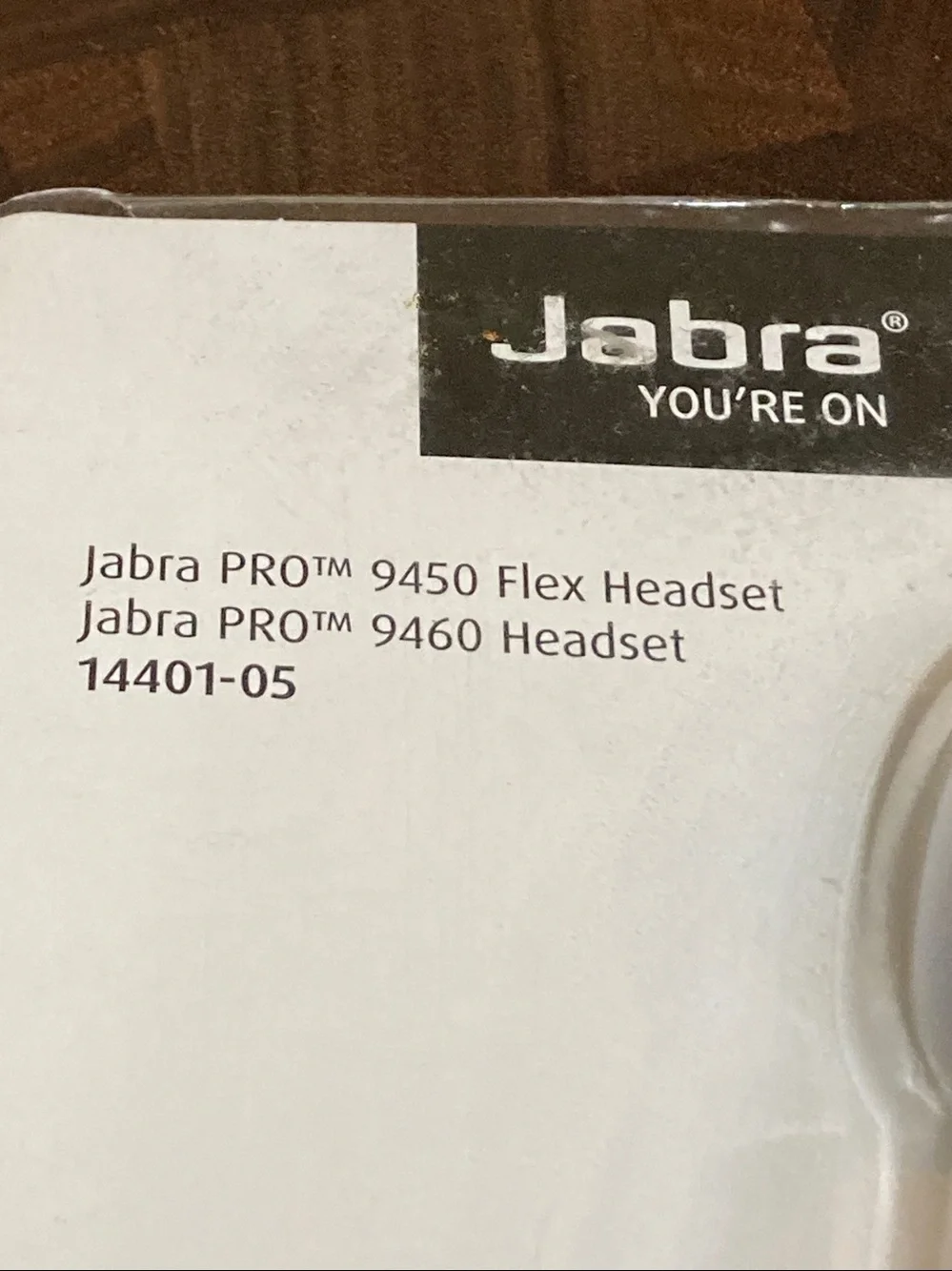 Jabra Pro 9450/9460 Flex Headset 14401-05